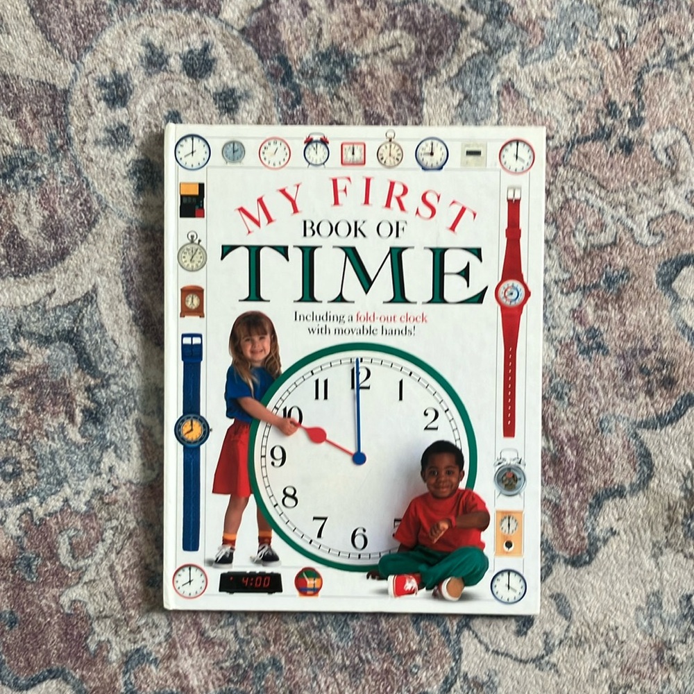 $1 BUNDLED My First Book of Time - Interactive Learning for Kids